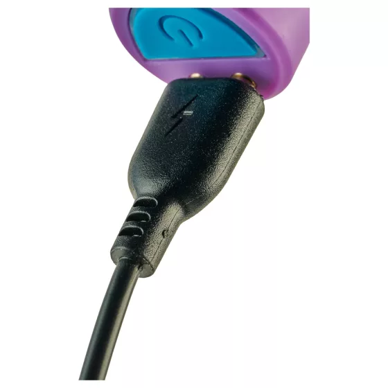 Dreamtoys Love Signal - vibrační anální kolík (fialový)