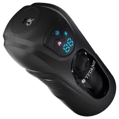   Titanz Ultimate Heat & Thrusting - automatický masturbátor (černý)