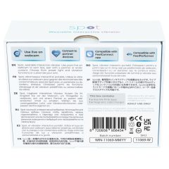 Kiiroo Spot - vibrační vajíčko - růžové