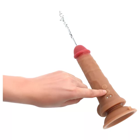 Kiotos Cox Power - vibrační vystřelovací dildo s dálkovým ovládáním (tělové)