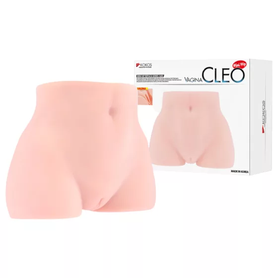 Kokos Cleo - realistická torzo umělá vagína (tělová barva)