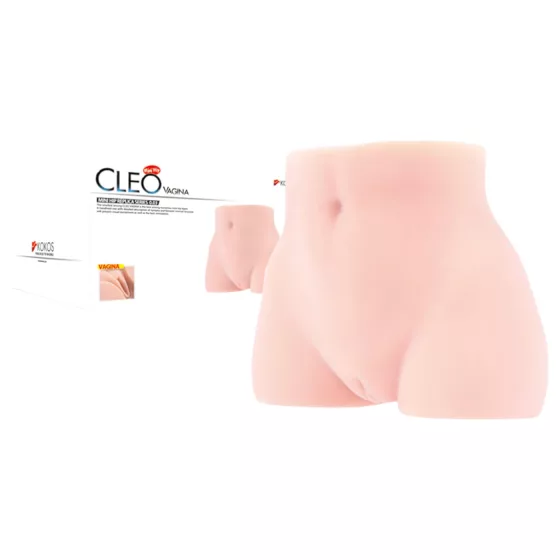 Kokos Cleo - realistická torzo umělá vagína (tělová barva)