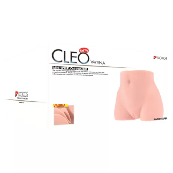 Kokos Cleo - realistická torzo umělá vagína (tělová barva)