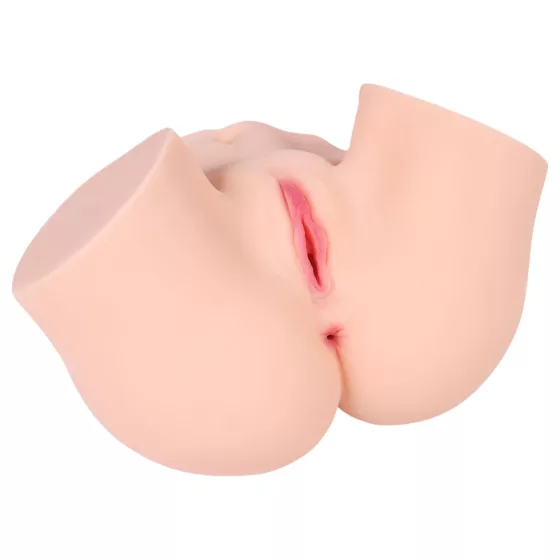 Kokos Onahole - realistický torzo masturbátor (přírodní)