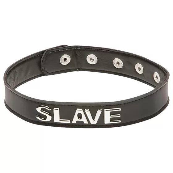 X-Play Slave - obojek pro submisiva - černý