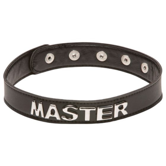 X-Play Master - BDSM obojek (černý)