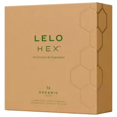 LELO Hex Organic - kondomy na potenci - 36 ks
