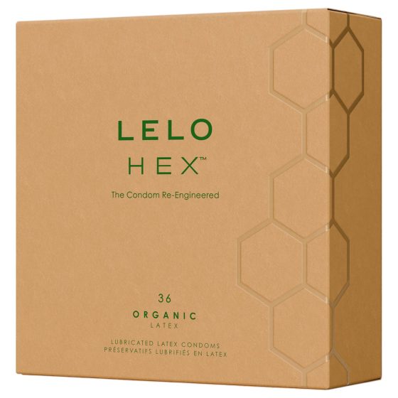 LELO Hex Organic - luxusní kondomy (36 ks)