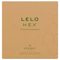 LELO Hex Organic - kondomy na potenci - 36 ks