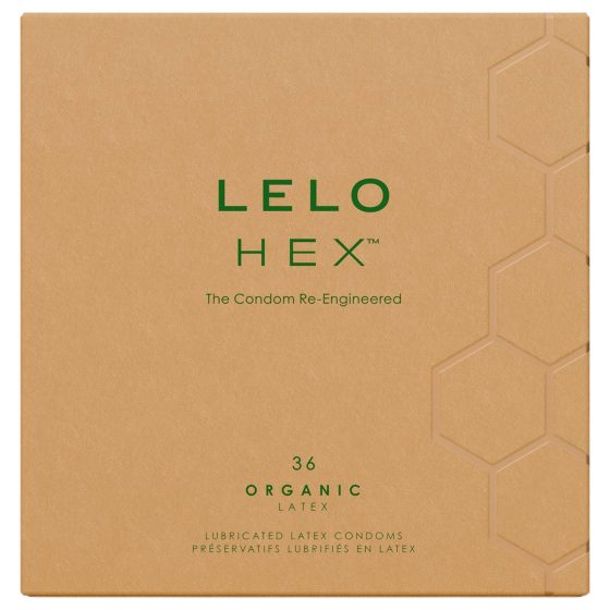 LELO Hex Organic - luxusní kondomy (36 ks)
