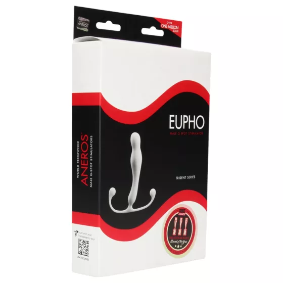 Aneros Eupho Trident - prostatický dildo (bílý)