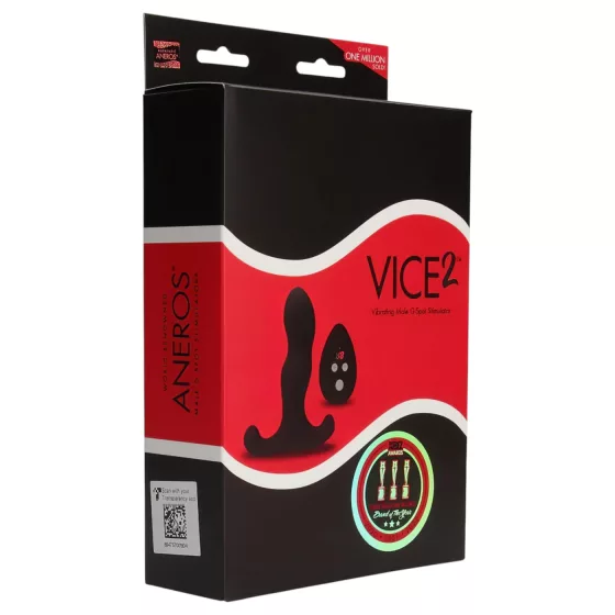 Aneros Vice 2 - vibrátor na G-bod a prostatu - černý