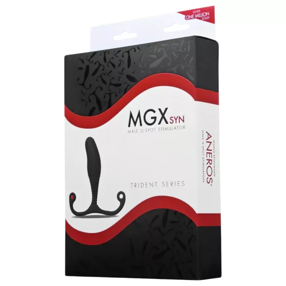 / Aneros MGX Syn Trident - prostatický dildo (černé)