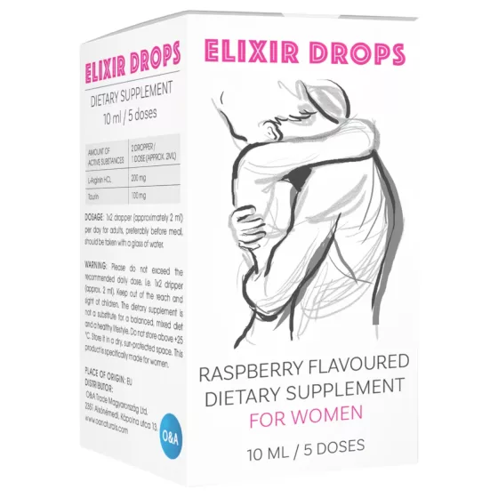 ELIXIR - kapky na zvýšení ženské touhy - malinové - 10 ml
