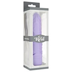   Klasický Get Real - realistický silikonový vibrátor (fialový)