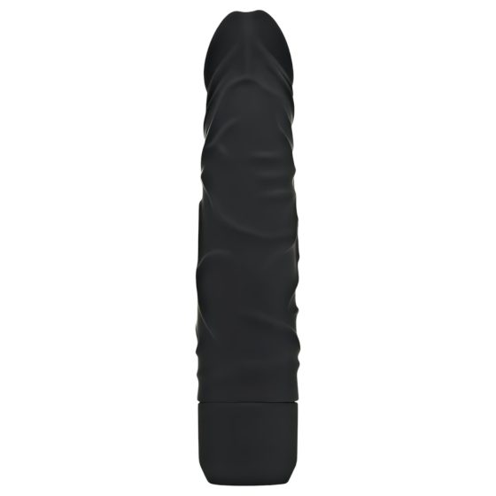 Classic Get Real - realistický silikonový vibrátor (černý)