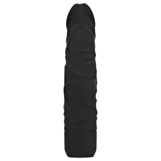 Classic Get Real - realistický vibrátor - silikon - černý