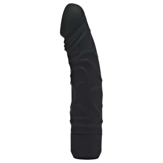 Classic Get Real - realistický vibrátor - silikon - černý