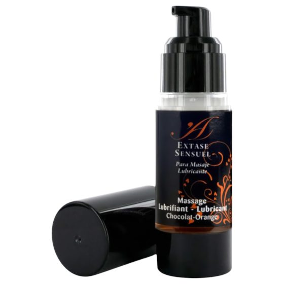 Extase Sensuel - hřejivý masážní olej - pomeranč-čokoláda (30 ml)