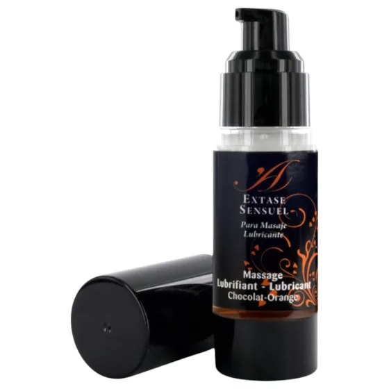 Extase Sensuel - hřejivý masážní olej - pomeranč čokoláda - 30 ml