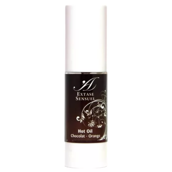 Extase Sensuel - hřejivý masážní olej - pomeranč čokoláda - 30 ml