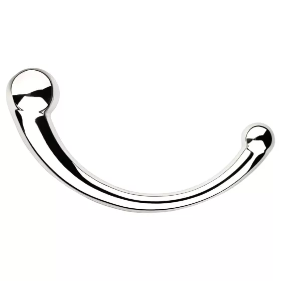 NJOY Pure Wand - anální hák dildo (stříbrné)