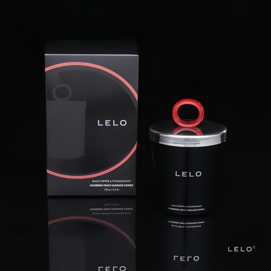 LELO masážní svíčka - granátové jablko a černý pepř (150g)