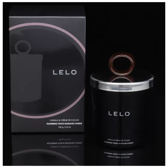 Masážní svíčka LELO - vanilka a kakao (150 g)