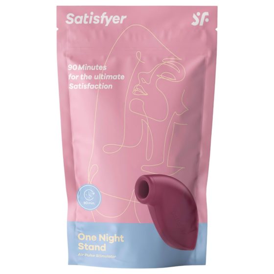 Satisfyer One Night Stand - stimulátor klitorisu s vlnami vzduchu - červený