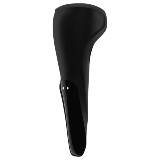Satisfyer Mužská Hůlka - nabíjecí, vodotěsný vibrátor na žalud (černý)