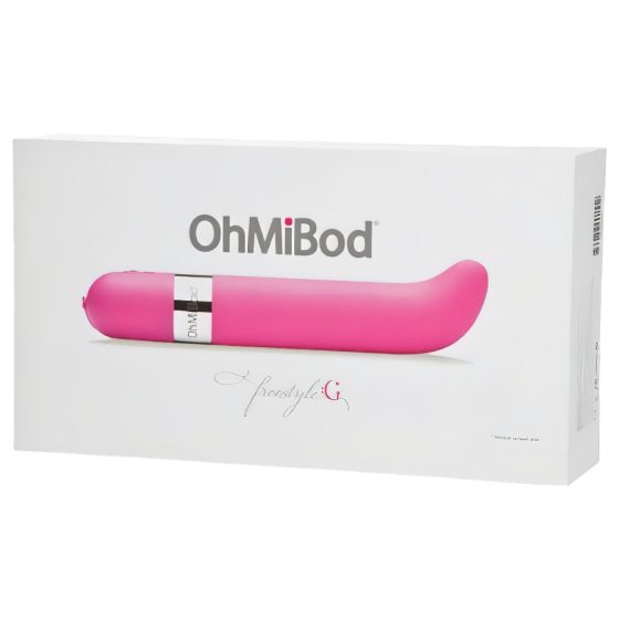 / OHMIBOD Freestyle G - bezdrátový, hudebně řízený vibrátor G-bod (růžový)