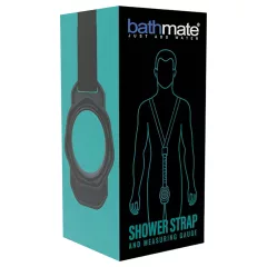   Bathmate Shower Strap - měřicí popruh na držení pumpy (černý)
