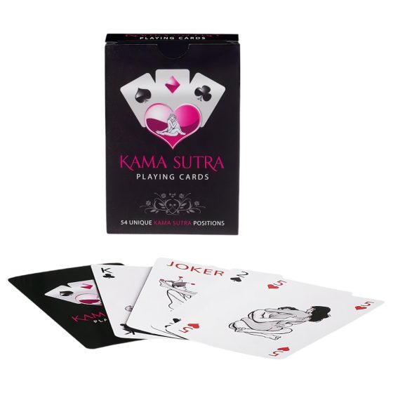 Hra Kama Sutra - 54 sexuálních pozic s francouzskými kartami (54 ks)