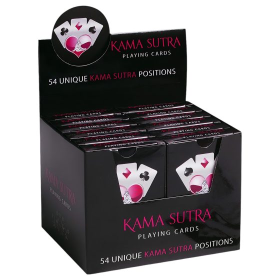 Hra Kama Sutra - 54 sexuálních pozic s francouzskými kartami (54 ks)