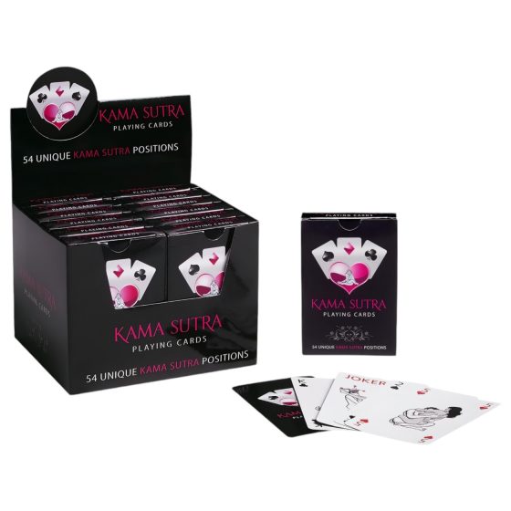 Hra Kama Sutra - 54 sexuálních pozic s francouzskými kartami (54 ks)
