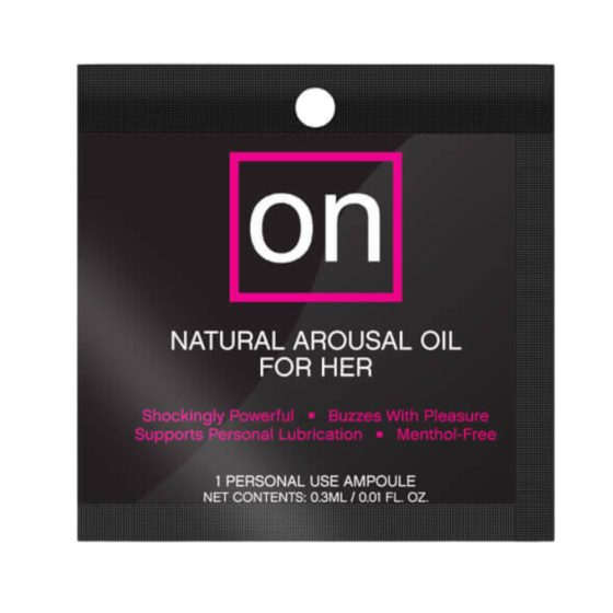 Sensuva ON Arousal Oil - intimní olej pro ženy (0,5ml)