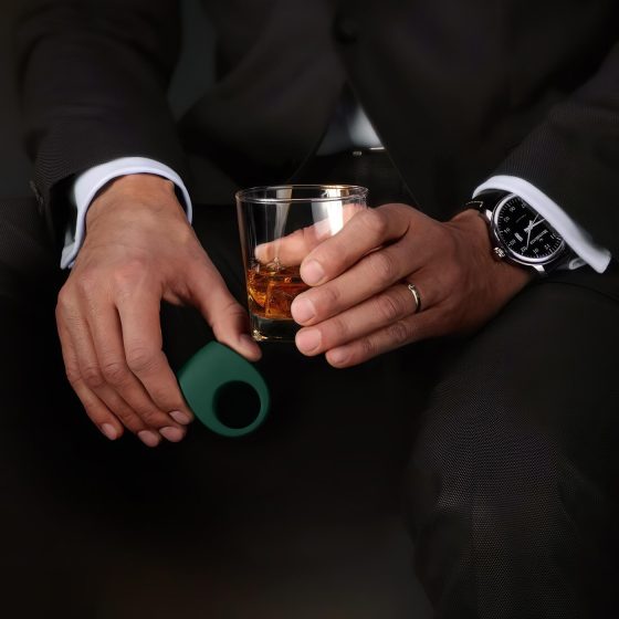 LELO - vibrační erekční kroužek - dobíjecí - zelený