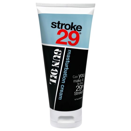 Gun Oil Stroke 29 - Masturbační a masážní krém (200 ml)