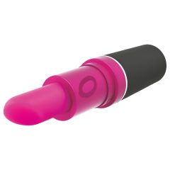 Screaming Lipstick - vibrátor rtěnka (černo-růžová)