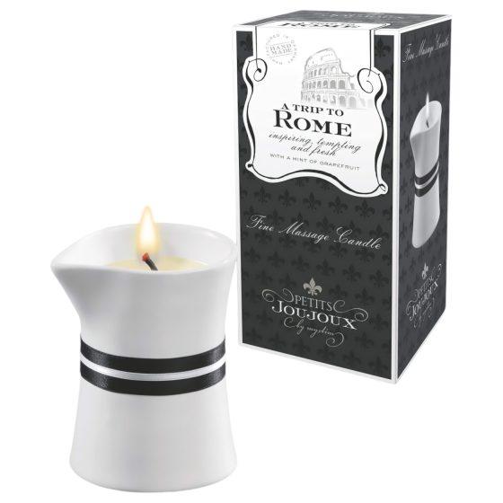 Petits Joujoux - masážní svíčka - grapefruit-bergamot (120 ml)