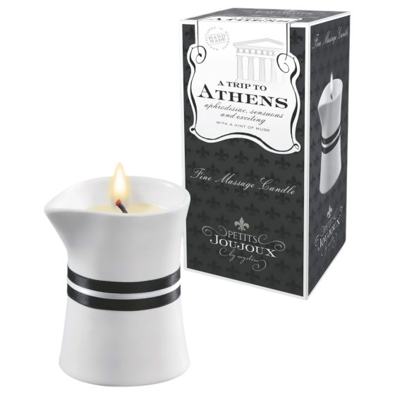 Petits Joujoux Athens - masážní svíčka - parfém pižmo (120 ml)