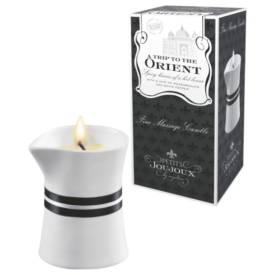 Petits Joujoux Orient - masážní svíčka 120 ml - granátové jablko a bílý pepř
