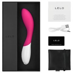 LELO Mona 2 - zahnutý vibrátor - růžová