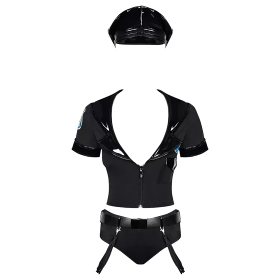 Obsessive Police - kostým policistky (S/M)