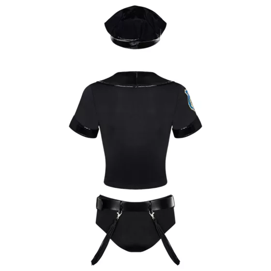 Obsessive Police - kostým policistky (S/M)