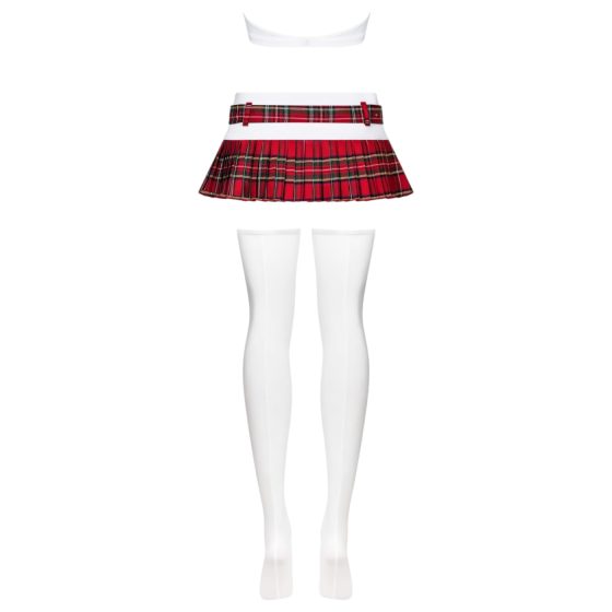 Obsessive Schooly - školní dívčí kostým set (6 dílný)