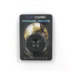   BathMate - Gladiátor silikonový erekční kroužek (černý)