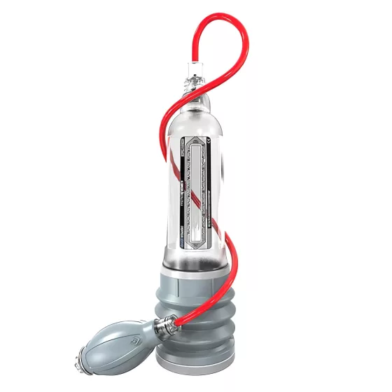 Bathmate HydroXtreme 9 - sada s hydropumpou (průhledná)
