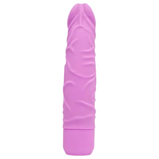Classic Get Real - realistický silikonový vibrátor (růžový)