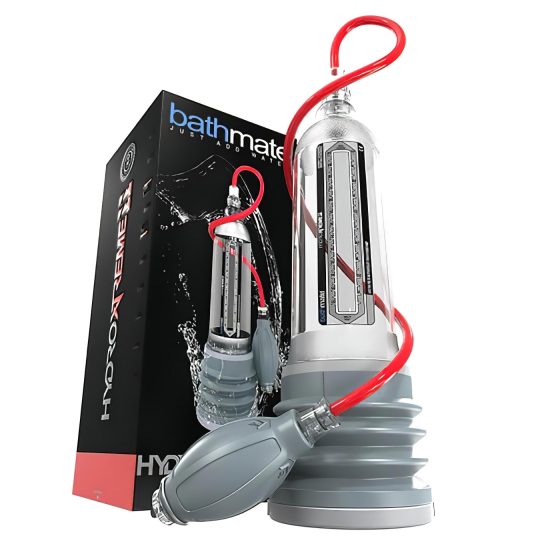 BathMate Xtreme Hydromax 11 - Hydropumpa sada (průhledná)